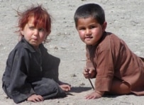 The children of Afghan refugees (file photo) (epa)