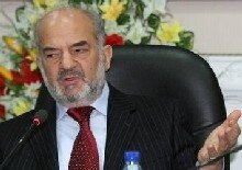 Iraq - Ibrahim al-Ja'fari, Iraq's Prime Minister, talks to a group of Iraqi scientists in Baghdad, 16 Feb. 2006.