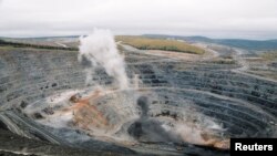 Красноярск өлкесіндегі "Восточный" кеніші (Көрнекі сурет).