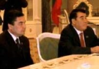 Gurbanmuradov with President Niyazov (file photo)
