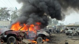 Pamje nga eksplodimi i makinës - bombë në Jamrud