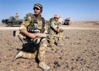 British soldiers on patrol in Helmand Province (file photo) (AFP)