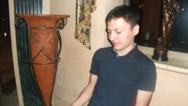 Жас кәсіпкер Елжас Үсенов. Алматы, 7 тамыз 2014 жыл.