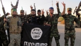 Islamic State (IS) fighters