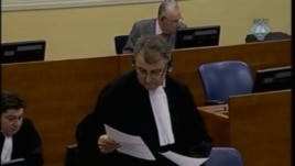 Branilac Miodrag Stojanović u haškoj sudnici, 10. prosinac 2012.