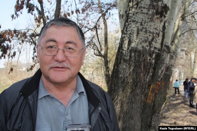 Главный редактор оппозиционной газеты «Жас Алаш» Рысбек Сарсенбай.