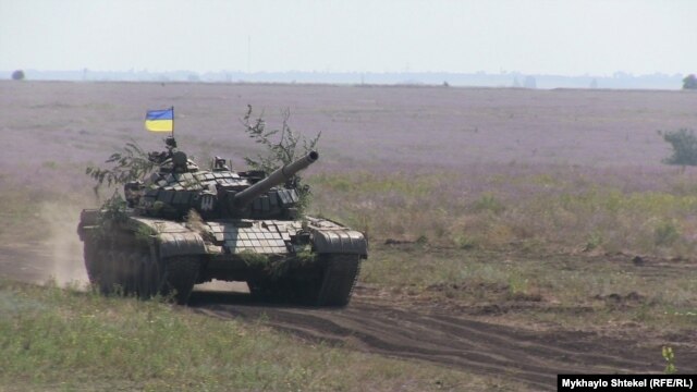 Навчання новосформованого 46-го окремого батальйону спеціального призначення «Донбас-Україна»