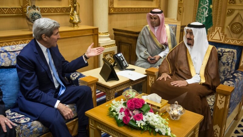 جان کری و پادشاه عربستان درباره سوریه مذاکره کردند
