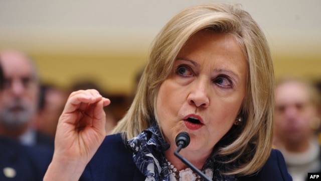 U.S. Secretary of State Hillary Clinton (file photo)