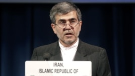 The head of Iran's Atomic Energy Organization Fereydoun Abbasi-Davani. 
