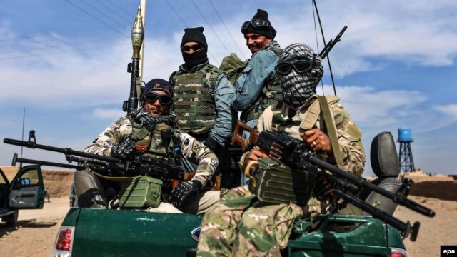 Патруль афганской полиции. Иллюстративное фото