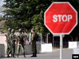 Rus ordusunun Gürcüstanda nəzarət məntəqəsi, 9 sentyabr 2008