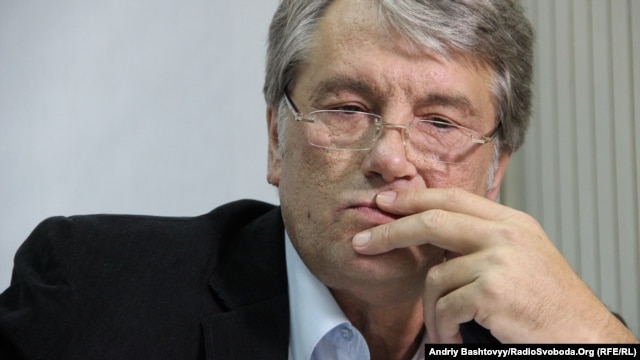 Viktor Yushchenko in August 2012