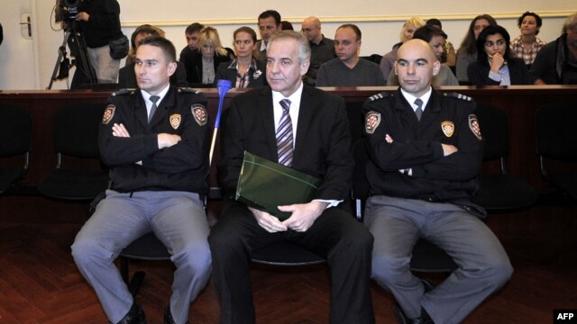 Ivo Sanader u sudnici