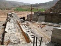 Construction of the Sivand Dam in Fars Provicne (Fars file photo)