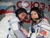 Russian-U.S. Crew Blasts Off For ISS