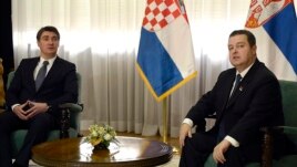 Zoran Milanović i Ivica Dačić prilikom susreta u Beogradu, 16. januar 2013.
