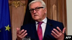 Франк-Вальтер Штайнмайер, Германия сыртқы істер министрі.