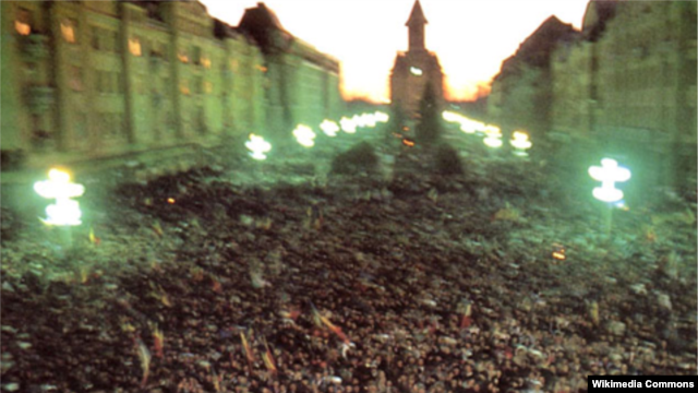 Timisoara în decembrie 1989