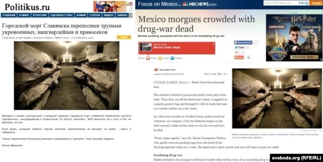 Фейки в российских соцсетях-Ukrainian Crisis