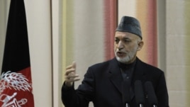 Afghan President Hamid Karzai