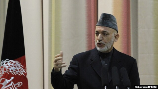 حامد کرزی رییس جمهور افغانستان