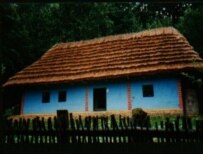 A typical Rusyn house in the Presov region, northeastern Slovakia (Dr. Michele Parvensky)