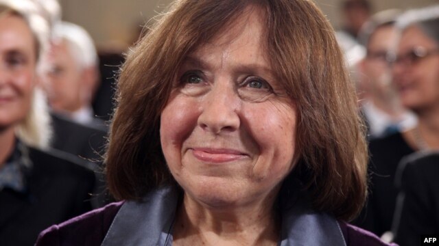 None of Svetlana Alexievich's work has been published in Belarus since President Alyaksandr Lukashenka came to power in 1994.