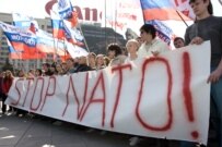 Friends of the Kremlin in Moscow on April 3 (RFE/RL)
