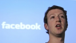Facebook CEO Mark Zuckerberg