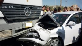 جادث مرور في دهوك