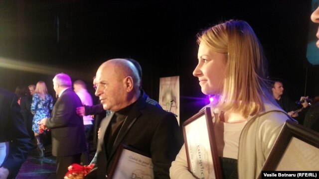Alla Ceapai la decernarea premiilor CJI, 13 decembrie 2012.