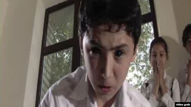 Still of protagonist "Bekzod Sobirov" from the Uzbek  feature film "River Song"