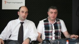 კახი კახიშვილი (მარჯვნივ) და ლევან ჩიკვაიძე.