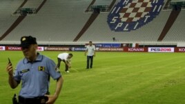 Policijska istraga zbog kukastog križa na travnjaku Poljuda