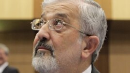 Iran's International Atomic Energy Agency (IAEA) ambassador, Ali Asghar Soltanieh, attends the board of governors meeting in Vienna on June 4.
