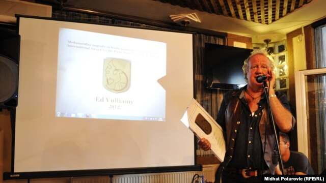 Ed Vulliamy u Prijedoru 4.avgusta 2012.