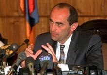 Armenia -- Kocharian, Robert (President) 2 x