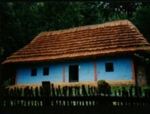 Slovakia -- typical Rusyn house in northeastern Presov region