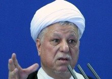 Iran -- A file picture of former Iranian president Ali-Akbar Hashemi-Rafsanjani at a prayer ceremony in Tehran, 12 Aug. 2005