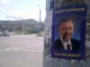 Posters Of Jailed Belarusian Opposition Leader Appear In Vitsebsk