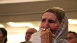 Участница Всемирного конгресса крымских татар. Анкара, 1 августа 2015 года.