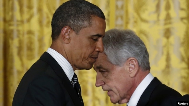 Barack Obama nominirao je za ministra obrane Chucka Hegela, 