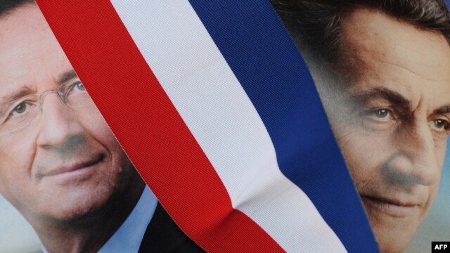 Президентская кампания во Франции подходит к финалу. Франсуа Олланд (слева) и Николя Саркози