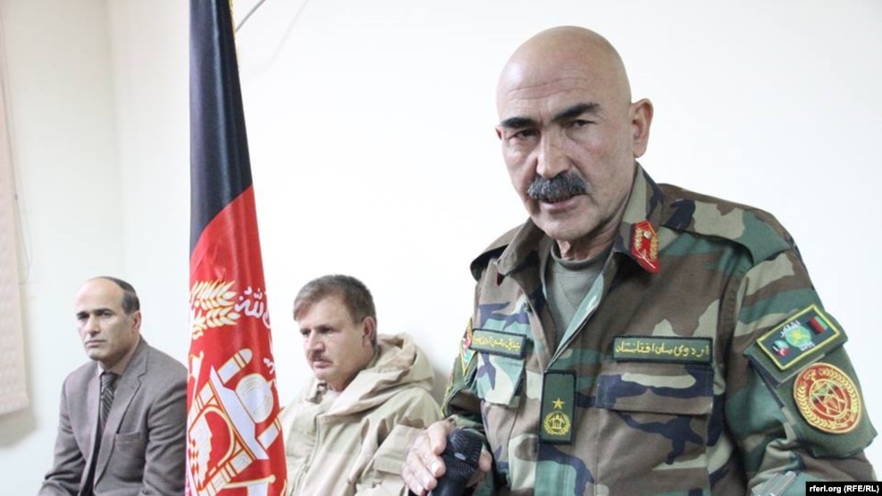 General Mohayedin Ghori was the army corps commander for western Afghanistan