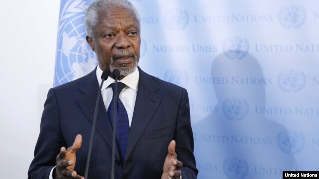 UN-Arab League Joint Special Envoy for Syria Kofi Annan was expected to visit Damascus on March 10.