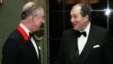 Britain - Prince Charles and former Armenian Prime Minister Armen Sarkisian at a fundraising gala in London.