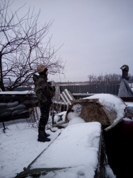 Станислав Краснов на передовой