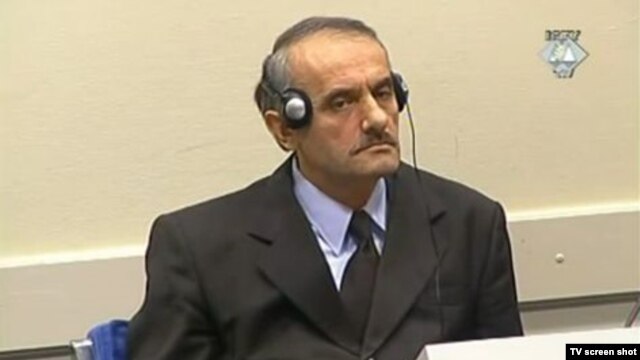 Vidoje Blagojević u sudnici  17.siječnja 2005. godine.