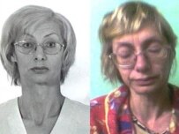 An undated photo of opposition activist Larisa Arap (left) and a photo taken by her daughter at the psychiatric hospital where she is being held against her will (Courtesy Photo)
